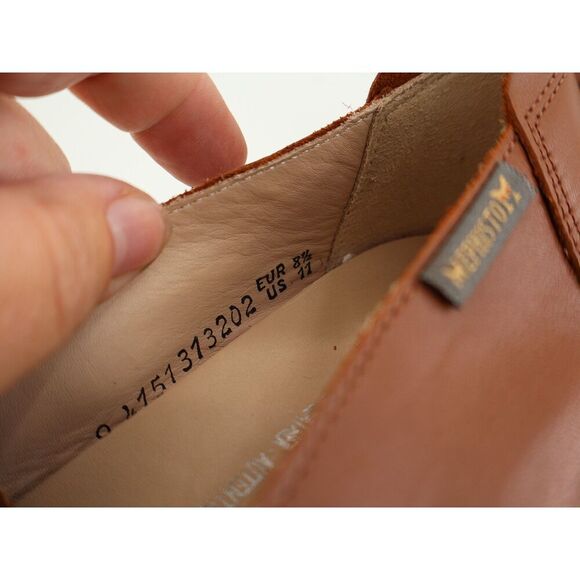 Mephisto Korie Loafer Womens 11 Brown Leather Slip On Comfy Shoes Flat - Picture 10 of 12